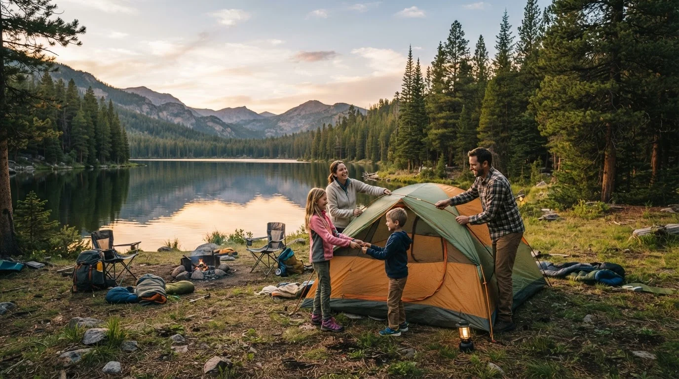 Camping vs. Budget Hotels: Choosing the Right Overnight Option for Your Family