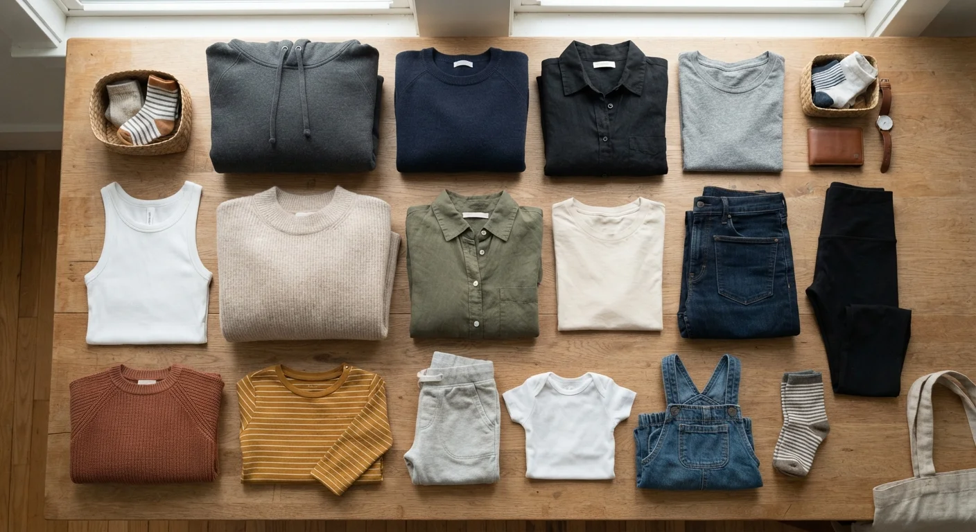 Capsule Wardrobes for Families: Spending Less by Owning More Intentionally