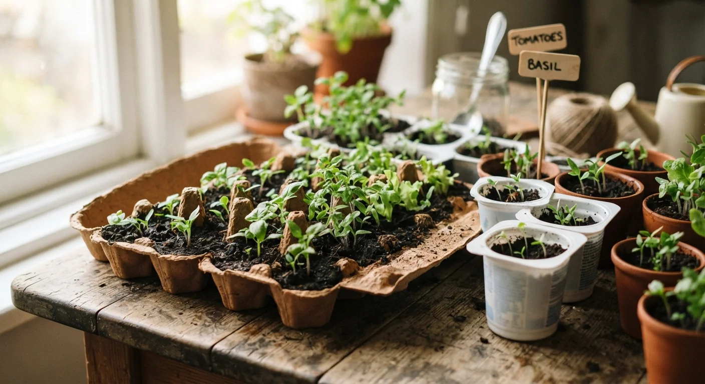 Seed Starting on a Shoestring: Growing a Full Garden From Scratch